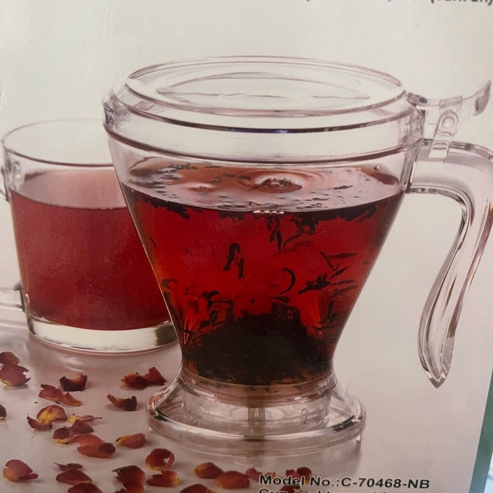 Clear Tea Infuser with Handle